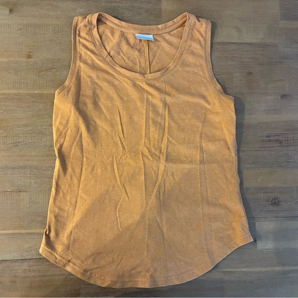 Columbia Women's Hiking Tank Top in Warm Orange